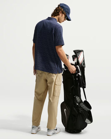 Nike Fairway Fresh Men's Dri-FIT Loose Golf Polo - College Navy/Limestone