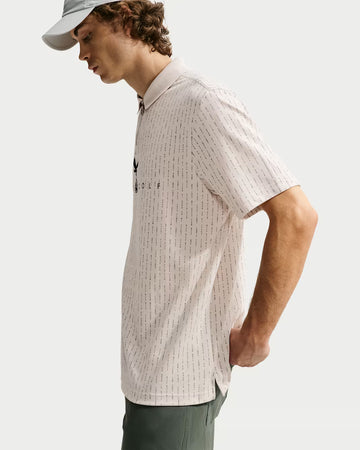 Nike Fairway Fresh Men's Dri-FIT Loose Golf Polo - Light Orewood Brown/Black