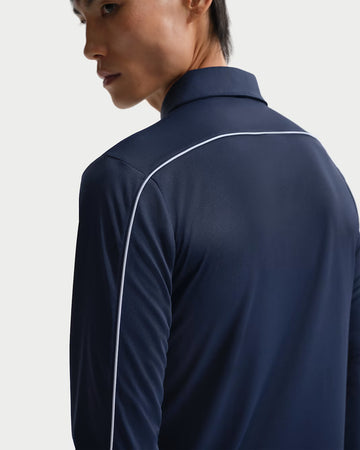 Nike Par Men's Dri-FIT Long-Sleeve Golf Polo - Navy