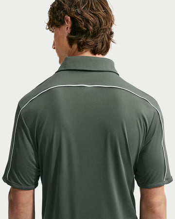 Nike Par Men's Dri-FIT Golf Polo - Camo Green/White