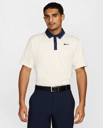 Nike Dri-FIT Tour Contrast Polo - Pale Ivory