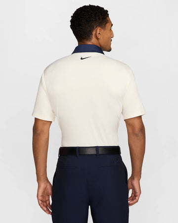 Nike Dri-FIT Tour Contrast Polo - Pale Ivory