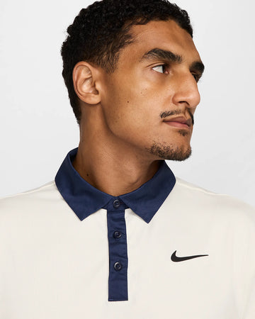 Nike Dri-FIT Tour Contrast Polo - Pale Ivory