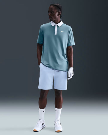 Nike Dri-FIT Tour Contrast Polo - Smokey Blue