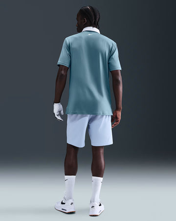 Nike Dri-FIT Tour Contrast Polo - Smokey Blue
