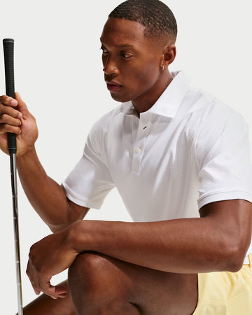 Nike Tailored Performance Men's Dri-FIT Golf Polo - White