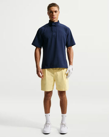 Nike Men's Dri-FIT Loose Short-Sleeve Golf Windshirt - Navy