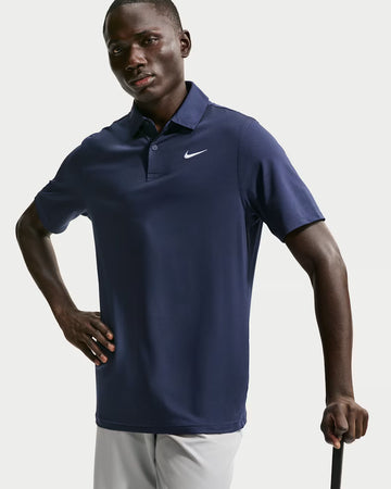 Nike Velocity Men's Dri-FIT Golf Polo - Navy/White