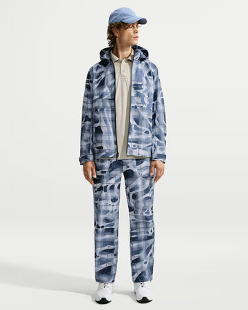 Nike Storm-FIT ADV Men's Tartan Camo Loose Golf Jacket - College Navy