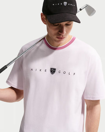 Nike Men's Loose-Fit Golf T-Shirt - Pearl Pink