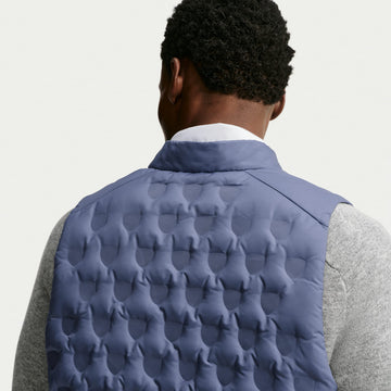 Nike Therma-FIT ADV Repel Golf Vest - Diffused Blue/White