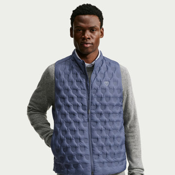 Nike Therma-FIT ADV Repel Golf Vest - Diffused Blue/White