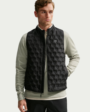 Nike Therma-FIT ADV Repel Golf Vest - Black/White