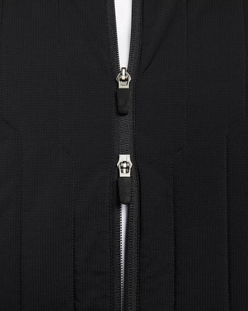Nike Therma-FIT Repel Men's Full-Zip Golf Jacket - Black/White