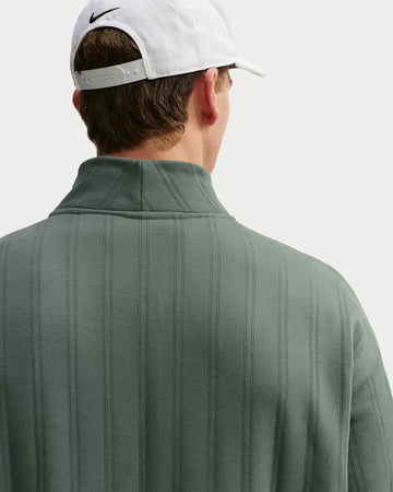 Nike Fairway Fresh Men's Therma-FIT Oversized 1/2-Zip Golf Top - Camo Green/Limestone
