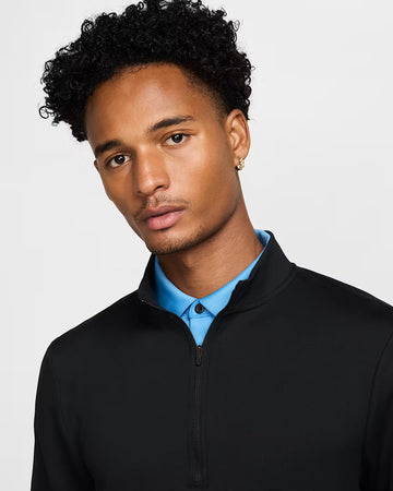 Nike Tour Men's 1/2-Zip Golf Top - Black