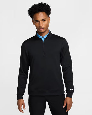 Nike Tour Men's 1/2-Zip Golf Top - Black
