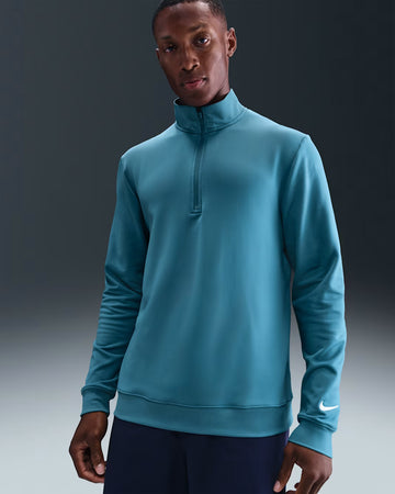 Nike Tour Men's 1/2-Zip Golf Top - Smokey Blue