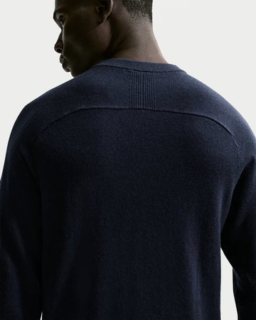 Nike Tailored Performance Men's Crew-Neck Golf Top - Navy