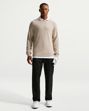 Nike Tailored Performance Men's Crew-Neck - Limestone/Sail