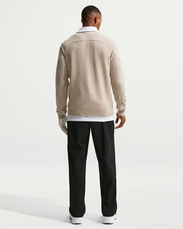 Nike Tailored Performance Men's Crew-Neck - Limestone/Sail