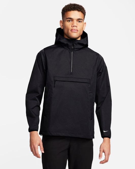 Nike Unscripted Repel Men's Golf Anorak Jacket - Black