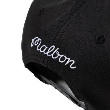 Malbon Golf Snapback Hat Black