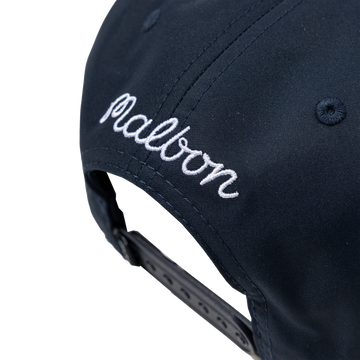 Malbon Golf Snapback Hat Navy