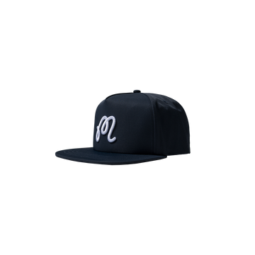 Malbon Golf Snapback Hat Navy