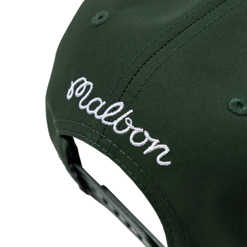 Malbon Golf Snapback Hat Green