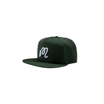 Malbon Golf Snapback Hat Green
