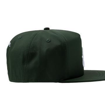Malbon Golf Snapback Hat Green