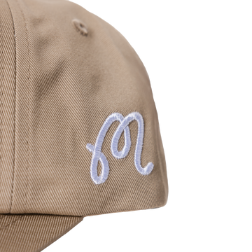 Malbon Evergreen Washed Cotton Twill Hat - Beige