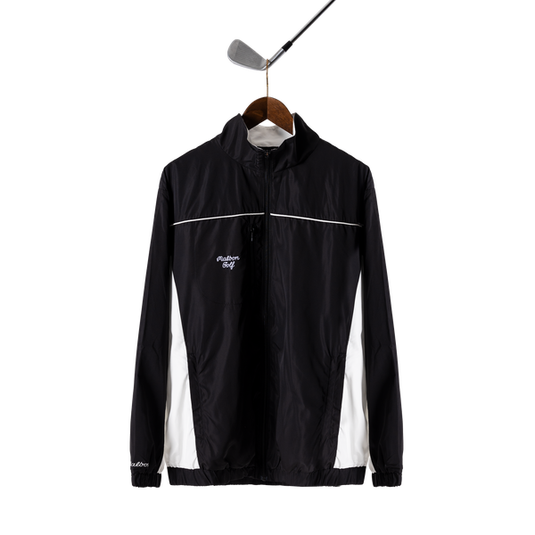 Malbon Evergreen Peninsula Shell Jacket - Black – Bisque Golf Malbon Evergreen Peninsula Shell Jacket - Black – Bisque Golf