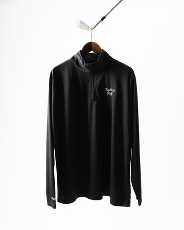 Malbon Golf Pullover - Evergreen - Black