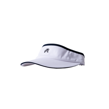 Malbon Evergreen Visor - White