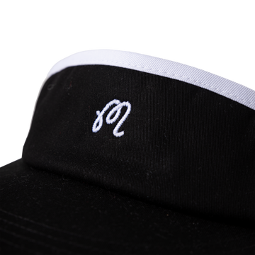 Malbon Evergreen Visor - Black