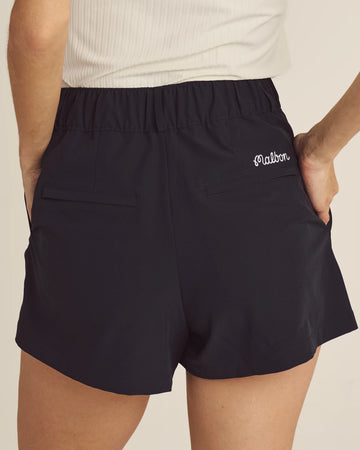 Malbon Golf  Solene Short - Black