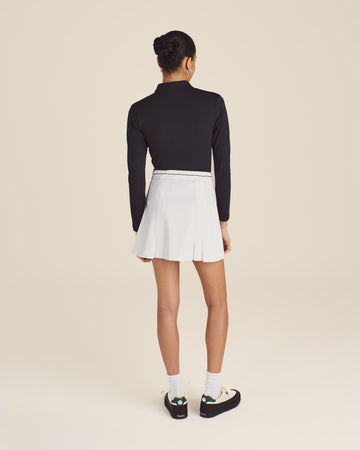 Malbon Venus Long Sleeve Polo - Black