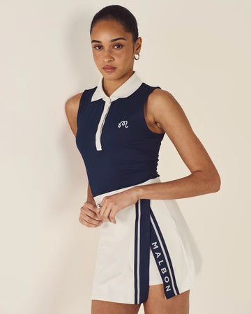 Malbon Claudia Polo - Navy