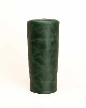 Golden Soul Golf - Trafford Barrel Head Cover Leather - Green