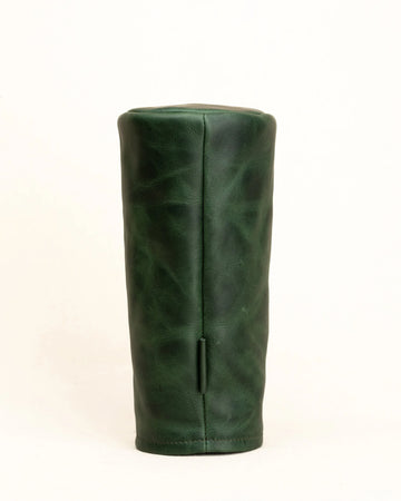 Golden Soul Golf - Trafford Barrel Head Cover Leather - Green