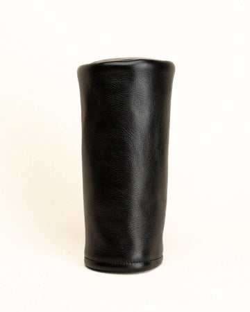 Golden Soul Golf - Noir Barrel Head Cover Leather - Black