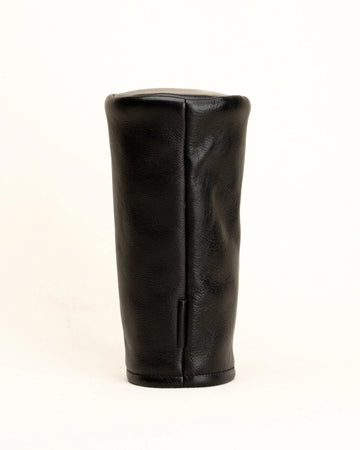 Golden Soul Golf - Noir Barrel Head Cover Leather - Black