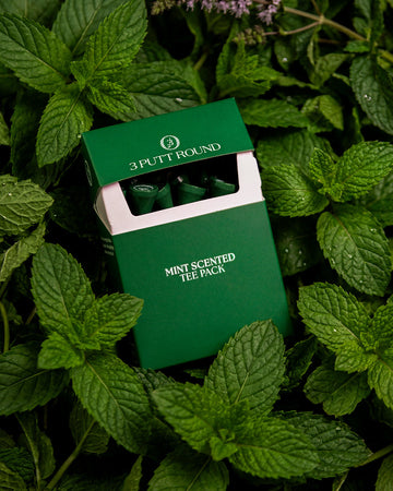 3 Putt Round Scented Tee Pack - Mint