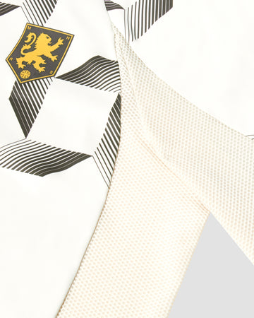 Reebok x Manors Mock Neck Polo - Pebble AOP