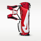 Nike Air Max Lite Golf Bag - University Red/Pure Platinum