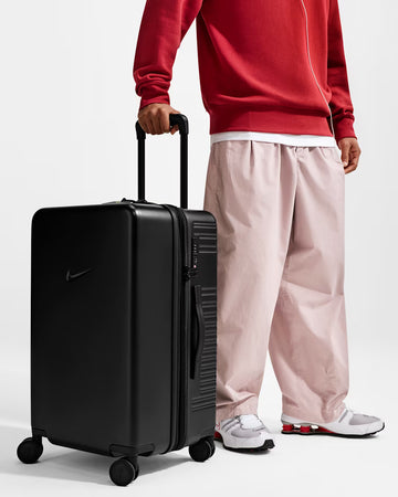 Nike Medium Checked Luggage 26" Hardshell (96L) - Black