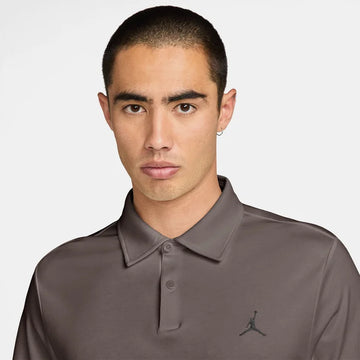Jordan Sport Men's Dri-FIT Golf Polo - Brown