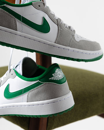 Nike Air Jordan 1 Low Golf White / Pine